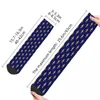 Мужские носки Royal Blue Fleur de Lis Sock Men Women Polyester Stockings Настраиваемая дизайн