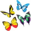 Decorative Figurines Butterfly Wall Art Decor Sculpture Hanging For Home Yard Patio Garden Decoration Random Color 10PCS