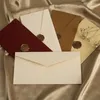 Geschenkverpackung 250g Nachrichtenspeicher Texturbeutelpapier für 50pcs Geschenkbox 22x11cm Postkarten Blankhilfe Hochzeitseinladungen Briefe Geschäft