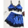 Lingerie erotica a vendita calda con set di pigiama in stile diviso sexy