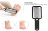 File di raspide del piede laterale doppio Skin Hard Dead Skin Callus Remover File di pedicure File macinati Rimuovi strumenti neri 1pcs5433670