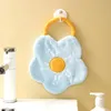 Towel 1pcs Thickened Flower Shape Hand Creative Kitchen Coral Fleece Home Bathroom Soft Child Quick Cartoon Hangable Bath