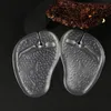 1Pairs Soft Silicone Flip Flop Gel Cushions Pad Toe Protectors For Thong Sandal Inserts Guards Insoles Shoes Grip Pads