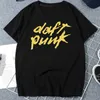 T-shirts masculins t punk imprimé tshirt cool électronique house musique strtwear danse dj tops vintage mâle court slve vêtements ropa hombre t240510