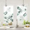 Fönsterklistermärken anpassad storlek film dekorativ glas statisk klamring integritet ogenomskinlig skjutdörr badrumskontor