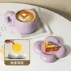 Tasses en céramique tasse à haute température tasse de lait de café avec grande poignée bureau
