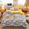 Bedding Sets Autumn And Winter Milk VELVET GOLD Mink Four Piece Set Thickened Crystal Bed Quilt Thermal Flannel Household