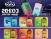 Bang 20000 Puffs Smart Screen Smart Cigarettes jetables Vape 0% 2% 3% 5% 25ml POD PRÉFULTE