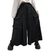 Pantalon féminin Cargo élégant de piste confortable avec de grandes poches pour streetwear décontracté confortable