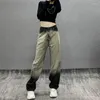Damesjeans baggy dames y2k bananen denim hoge taille broek vintage wide been vriendje grijs Koreaans casual streetwear