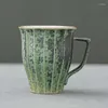 Kubki japońskie biuro w stylu Green Tea Cup Retro z ceramiczną kawą Homestay Kiln do domu