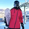 Gacche da sci 2024 Calda giacca da snowboard vestiti sportivi coppia femmina con cotone inverno neve indossa top traspiranti