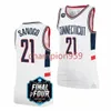 Jersey de basquete personalizada da UConn Huskies, com tecnologia rápida e seca e assinatura de Paige Bueckers