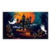 Motyw Halloween flagi horror sztandarowe w tle dekoracje imprezowe lantern dynia flaga domu 37 stylów sxaug06