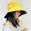 Берец громкий фигура ковша шляпа Женский летний корейский стиль модный лицевой покрытие