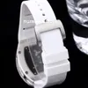 26-01 Panda Diamonds Ladies Womens Watch Edelstahl Tonneau Luxus Uhren Automatische mechanische Sapphire Kristalldesigner Armbanduhr 3 Farben
