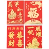 Embrulho de presente 160pcs cestas do ano chinês Spring Hongbao Pocket Papel Packet Festival Bolsas Dragon Dragon