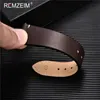 Titta på band Remzeim Womens Watch Strap 16mm 18mm 20mm 22mm 24mm Leather Watch Strap Quick Release Brown Black Replacement Strap Q240510