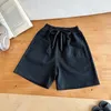 Broek kinderbroek 2024 zomer Koreaanse veelzijdige zwart grijze sport shorts voor jongens en meisjes casual