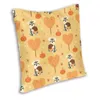 Pillow Miniature Schnauzer In Autumn Covers Sofa Home Decorative Dog Lover Square Throw Cover 40x40