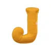 Oreiller lettre anglaise soft pp coton entièrement rempli d'enseignement des mots de jeu compagnon de jeu de gibier 26-alphabet en peluche de poupée