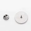 Boş düğme diy süblimasyon termal pimleri ısı transfer şeridi boşlukları zanaat yapmak için metal hediye rozeti yaka pimi fy2671 1225 s