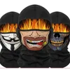 Fashion Face Masks Neck Gaiter Wool Tactics Balaclava 3D Printed Full Mask Hat Winter Warm Bicycle Hiking Travel Ski Q240510