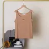 Kvinnors stickor Tees Womens T Shirts ärmlösa Kvinna västar Summer Tanks Camis Tees Vest Short Shirt Ice Silk Tops