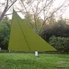 Garderie extérieure Shade Sail triangulaire en tissu de parts au soleil