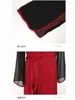 Vêtements ethniques Drapage - printemps / été jupe rouge de la jupe rouge pour femmes robe chinoise