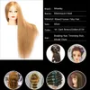 Mannequin Heads 85% verklig kvinnlig hårträning dollstylinghuvudverktyg Q240510