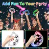 Party liefert 12 Stücke LED -Tamburin Musical Blinking Glow Tambourines Handheld Percussion Instrument