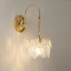 Lampe murale Glotte Perle Fer esthétique décor de chambre de luxe Luxury Modern Living Chambre Dining Art Butterfly Gold Metal LED Light