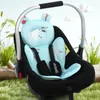 Peças de carrinho de carrinho de carrinho de bebê verão universal segurança bassinet colchão suor absorvente a nuvem respirável almofada de bebê cadeira alta