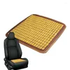 Couvercles de siège d'auto Bamboo Auto Refroiding Pad confortable pour s'asseoir et rafraîchir les véhicules Chaise de bureau avec une grande ventilation pour l'été