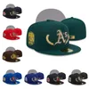 Designer ausgestattete Hut Herren Baseballhüte Schwarze Farbe Hip Hop Stickerei Erwachsener Flachgi für Männer Frauen voll geschlossen 7-8