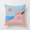 Cuscino fatto a mano personalizzato dipinto di verniciatura del testo da letto comodino soggiorno coperto regalo di compleanno