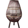 Bandlers Cage Tall Holder Lampe Unique Nordic Decor Candlestick LANTERNS CANDELABRO MADERA DÉCORATION HOME 50ZT