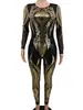 Sexy Long sleeve Sequin bodycon jumpsuit women body bodysuit one piece birthday party nightclub outfits womens jumpsuits overall 240511