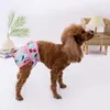Dog Apparel Lavável shorts fêmeas de cachorro calças de cachorro
