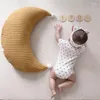 Cuscino simpatico luna forma lancia per bambini cumpli per bambini giocattoli giocattoli per bambini la biancheria da letto decorazione per casa