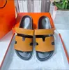 Mens Gladiator Woman Designer Sandal Slipper Slip Flip Flops Cuir Orange Shoe Summer Fashion Casual Sandale Sliders Luxurys Flat Talon Mule Beach Sandales H67