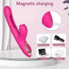 Andere Gesundheit Schönheitsgegenstände, die flattern Vibrator für Frauen mächtige Klitoris Brustwarze rotierender Stimulator Massagebastel Rabbit Dildo Frauenpapier Toys T240510