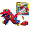 Est Abs min Deformacja Gogo Dino Explorers Rex Transformacja samolot samochodowych dźwig motorowy Gogo Dinosaur Explorers Toys 240512