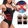 Helkropps shaper thongs bodysuits för kvinnor midja tränare mage kontroll camisole underkläder platt mage underbustkorsett Shapewear 240430