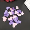 Decorative Flowers 100pcs 2/3CM Love Heart Shaped Sponge Petal DIY Petals Birthday Table Party Supplies Confetti For Wedding Decoration 6Z