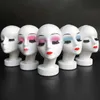 Mannequin Heads Wig Display Stand Professional 29cm Makeup Human Model Female Wig Head Hat Halsband Hårklipp Glasögon Q240510