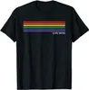 T-shirt féminin LGBT Pride Flag signifiant gay fier lesbienne du drapeau arc-en-ciel tshirt bisexual transgenre lgbtq hommes femmes coton t tops vêtements t240510