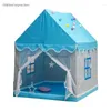 Tende e rifugi Princess Castle Tent Kids House per i giochi esterni per interni stimolate finta il gioco immaginativo di gioco sociale interazione