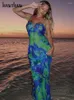 Lässige Kleider Frauen Elegant Party Club Streetwear Beach Urlaub Bodycon Langes Kleid 2024 Sommerkleidung Großhandel Artikel für